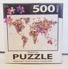 SEALED Lang World Of Love Jigsaw Puzzle - 500 Pieces - 24" x 18"