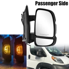 Mirror Passenger Side w/Signal Light RH For 2014-23 Ram ProMaster 1500 2500 3500