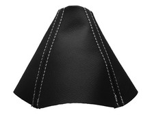 Weiß Faden Schaltmanschette Schaltsack Für MERCEDES SLK R171 2004-2011