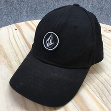 Volcom Baseball Cap Mens Black S-M Fitted Cur...