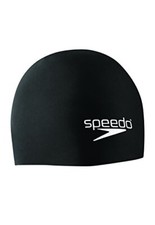 Unisex-Adult Swim Cap Silicone Elastomeric Speedo Black