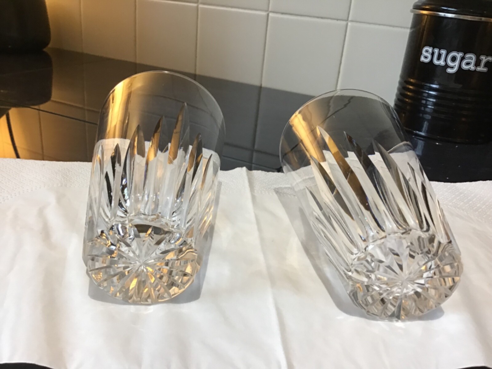 Waterford Crystal Hiball Tumblers “Eileen” Pattern Set of 4 glasses eBay