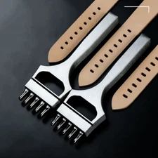 LeatherCraft Watch Band strap Oval Hole Punch Tool Stitching Prong Eyelet Cutter