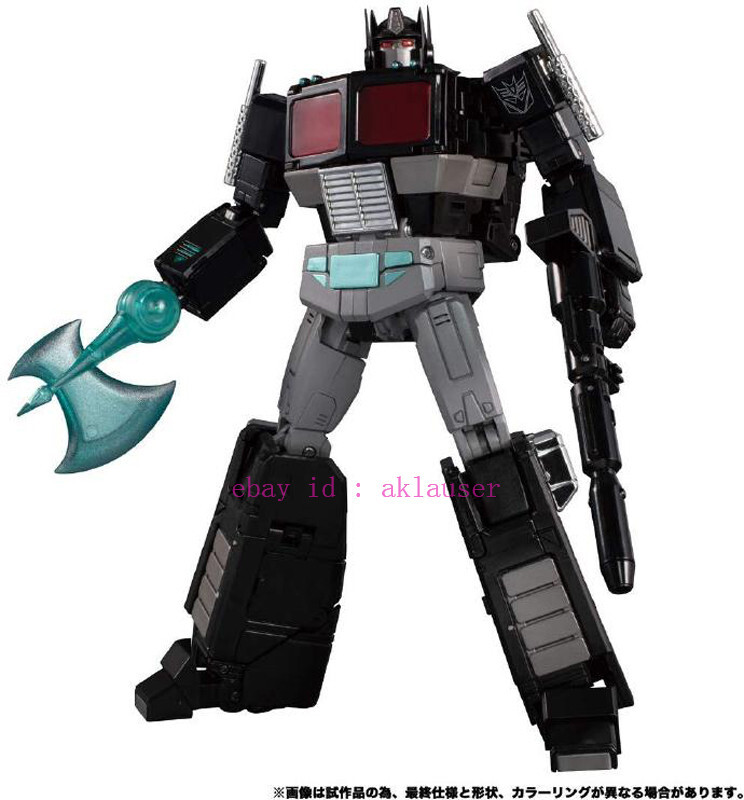 LAMAT「MASTER CONTROL」♪国宝級・激レアEP・サイケ・トランス Transformers Masterpiece MP-49 Black Convoy (Nemesis Prime) Japan
