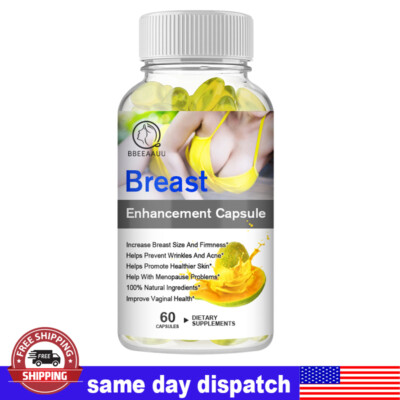 Breast Growth Enhancement Pills 5000mg Extra Strength Firming & Lifting 60Pcs