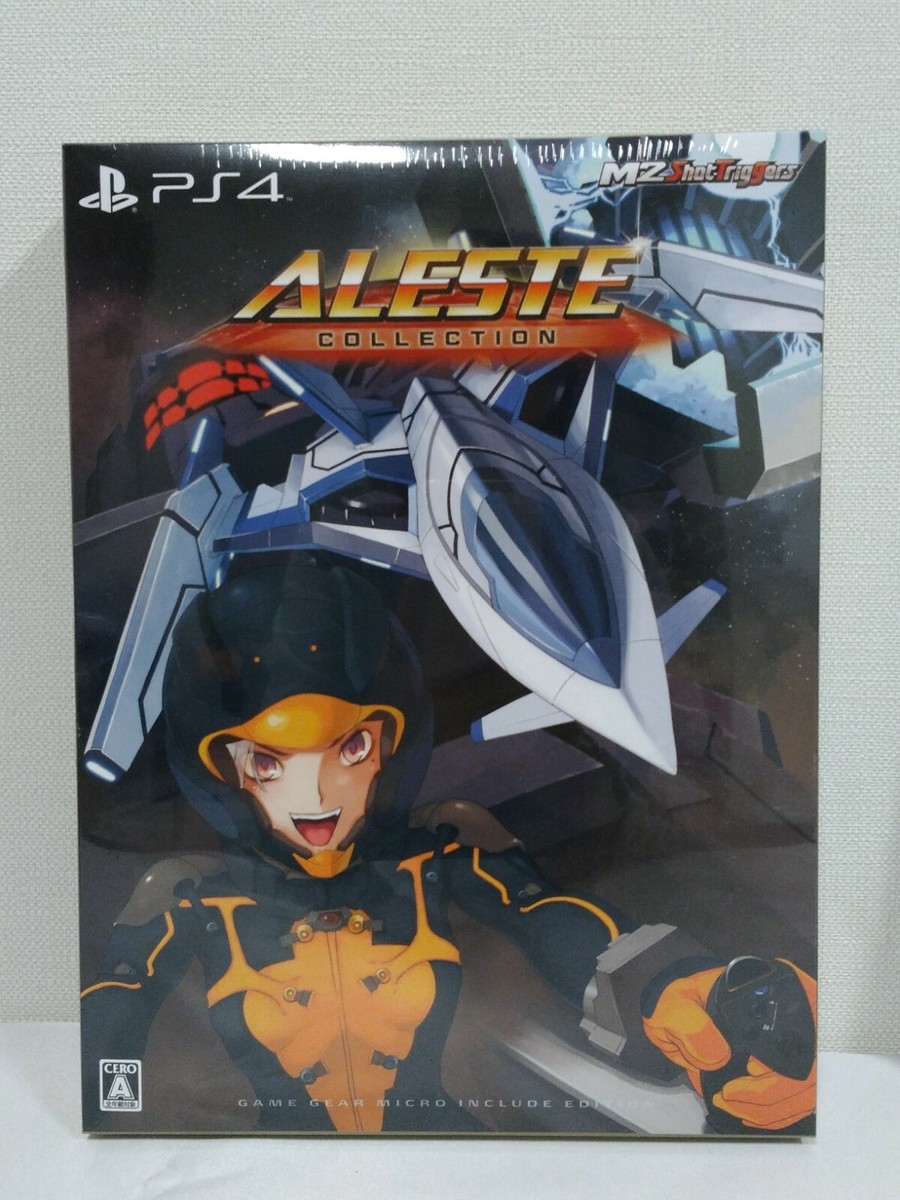 NEW PS4 Aleste Collection Game Gear Micro White & Big Window NEW PS4 Aleste Collection Game Gear Micro White & Big Window
