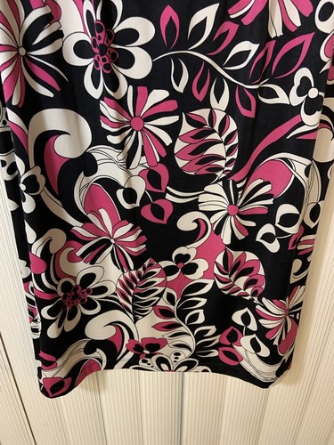 Abito donna Naturally Petite, taglia L, multicolore, maniche ad aletta, made in Hawaii - Foto 2 di 8