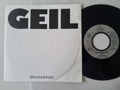 7'' Single Bruce & Bongo - Geil Vinyl Germany
