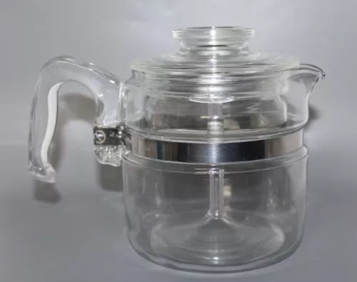 Vintage Pyrex 7754 B Flameware Glass Coffee Percolator Pot 4 Cup Complete