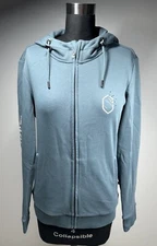 Samshield Women's Sage Sweatsuit Hooded Crystal Emboridered Full Zip Size S NWOT