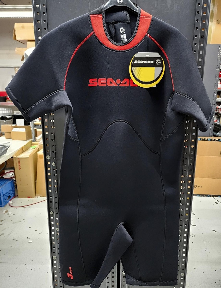 Sea-Doo Neoprene Wetsuit Escape Shorty Adult Men's OEM PWC