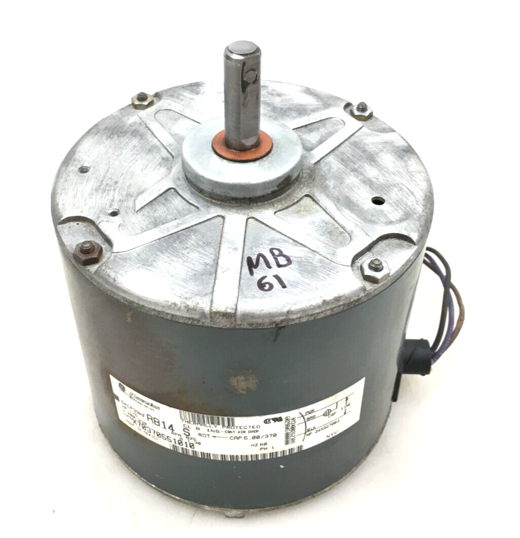 GE 5KCP39KFAB14S Condenser Motor X70370551010 1/5HP 200/230V