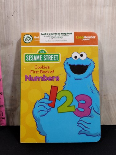 Leap frog Leapfrog Leapreader Sesame Street Cookies Cookie's first book numbers - Picture 2 of 4