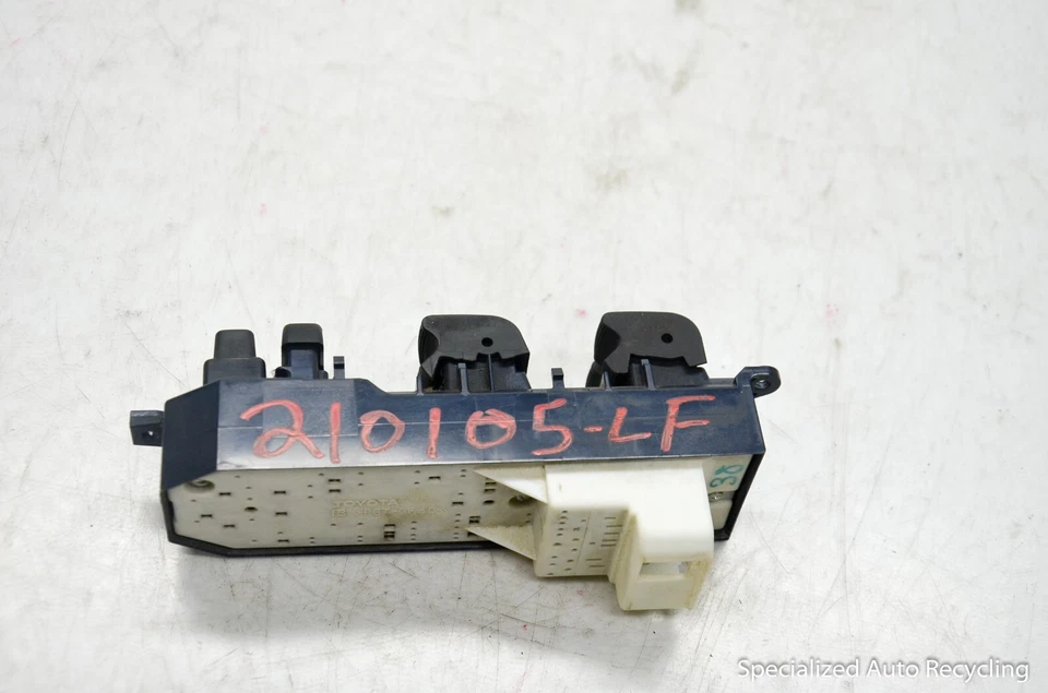 Toyota Camry 2008 conductor puerta izquierda interruptor principal ventana eléctrica Foto 4 de 4