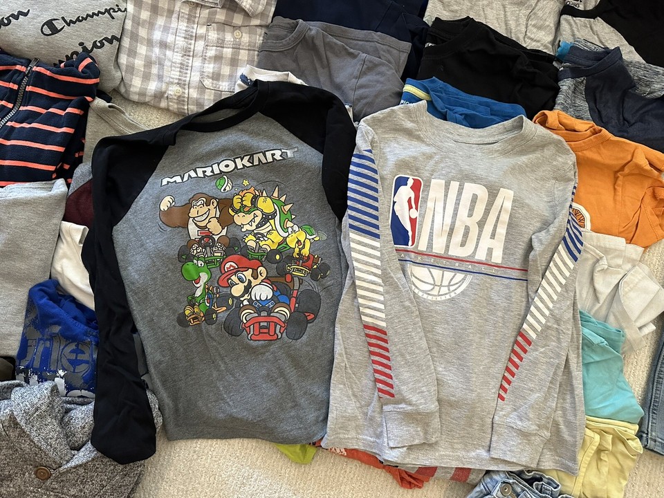 Huge Lot of Boys Clothes Size 7/8 eBay