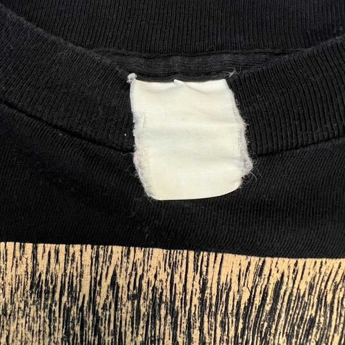 Vintage 90s Bulldoze Football T Shirt Mens Medium Black Funny Graphic Sports Tee - Picture 5 of 6