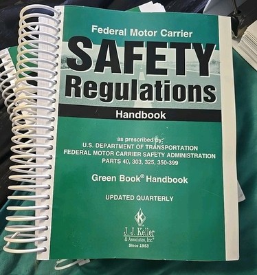 FMCSA Safety Handbook 2018   J.J. Keller Green Book   NEW   DOT Compliance