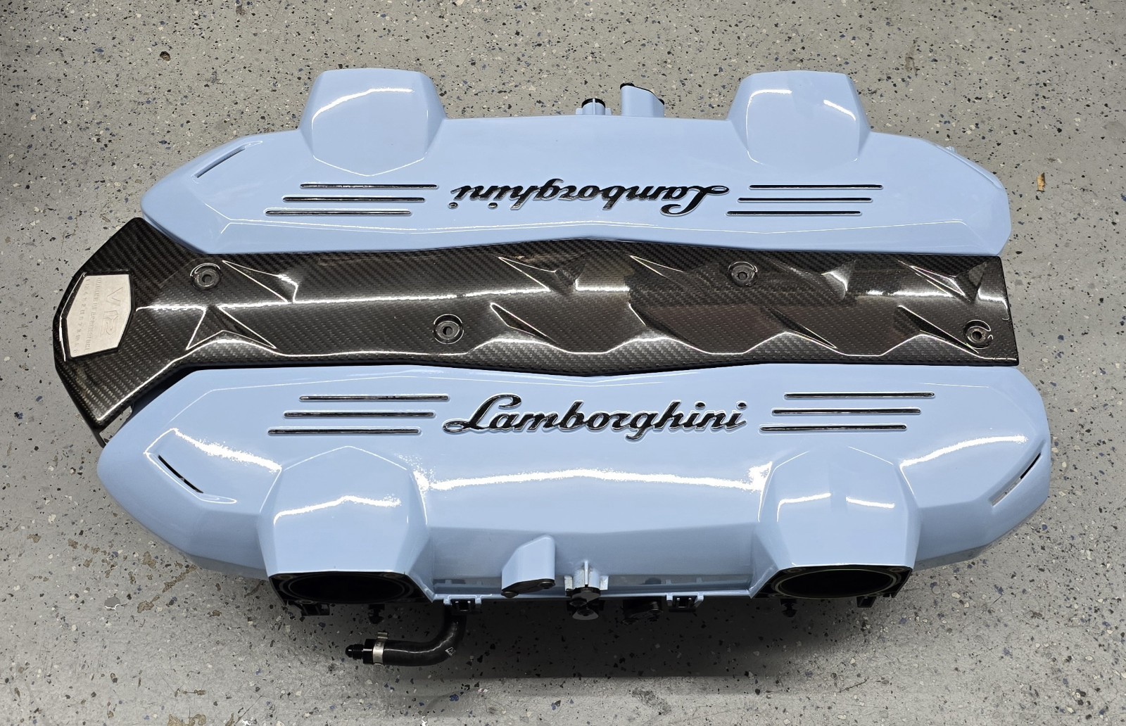 07M133151J Lamborghini INTAKE MANIFOLD Aventador Engine  07M103927K Carbon 66
