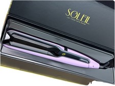 Soleil Dynamic Styler Lavender Flat Iron Ceramic Hair Straightener