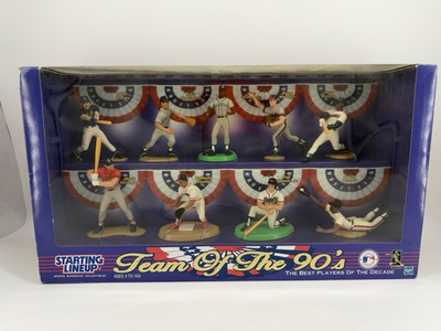 #ad TEAM OF THE 90#x27;s 1999 Starting Lineup MLB SLU 9x Action Figures Box Set NEW $55.00