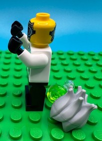LEGO Crazy Scientist Minifigure Monster Fighters mof016 9466