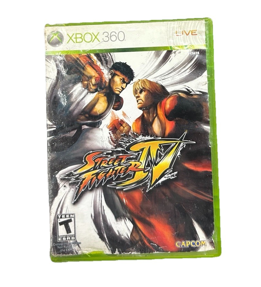 Street Fighter IV Xbox 360 - Case, Artwork, Disc - Untested - As Is