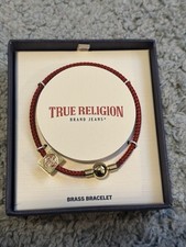True Religion Brass Bracket with Gold Accent