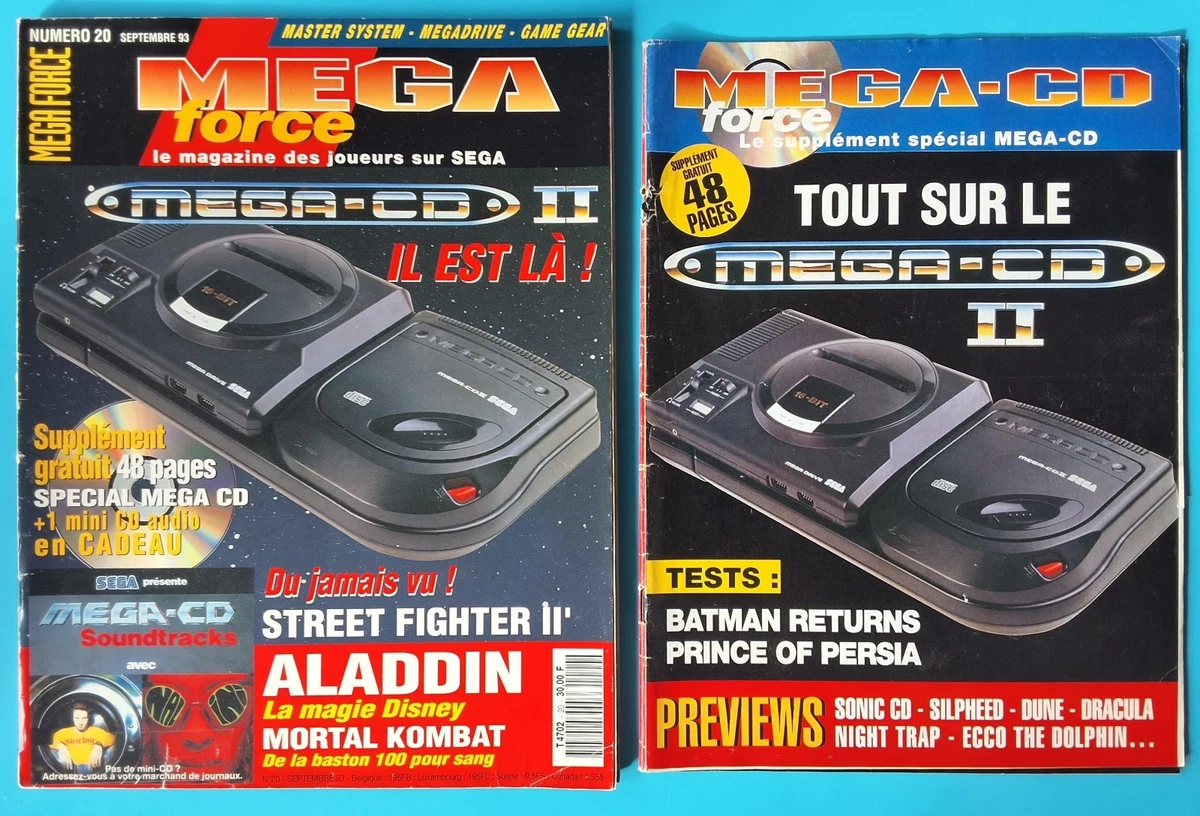 Mega force magazine sega n42 bon état - Livres