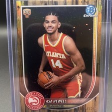 2025-26 Bowman Chrome Asa Newell Floorboard Refractor /125