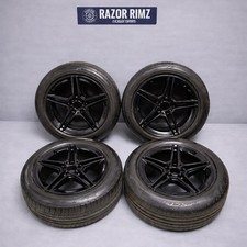 4x GENUINE MERCEDES GLC COUPE SET OF 19” AMG ALLOY WHEELS & TYRES STAGGERED 