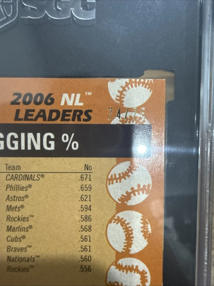 2023 Topps 1988 All-Star Baseball #88AS-49 Albert Pujols Cardinals 74/75 NM 8 - Image 2 of 3