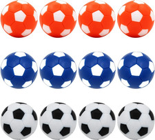 12 Pieces 32Mm Foosball Balls Table Football Soccer Replacement Balls Multicolor