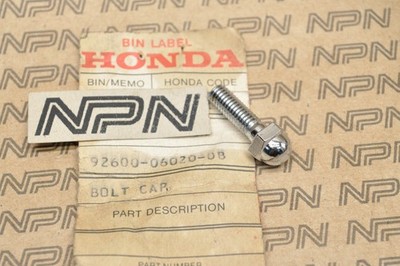 NOS Honda CMX250 C CMX250CD Rebel VF700 C Magna Tank Cap Bolt 92600-06020-0B