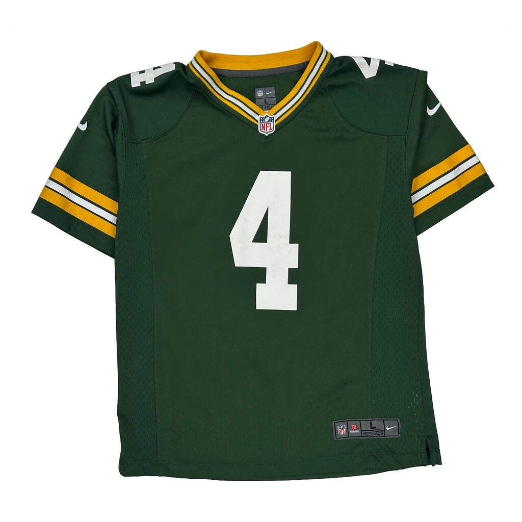 Green Bay Packers Nike Nfl Football Jersey - Large Green Polyester