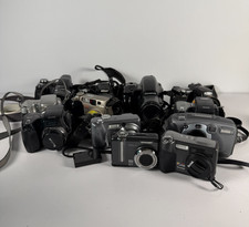 Lot of 12 Digital Cameras Sony Nikon Olympus ...
