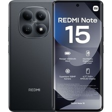Xiaomi REDMI Note 15 128 GB Black Dual SIM Smartphone Handy Mobiltelefon