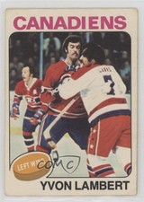 1975-76 O-Pee-Chee Yvon Lambert #17 16jy