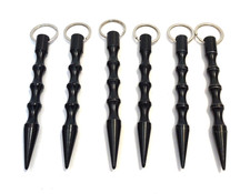 Lot of 6 Metal Tactical Pens Self Defense Pen