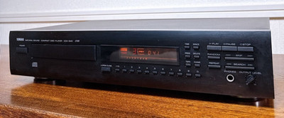 YAMAHA CDX-640 (Black) Natural Sound CD Compact Disc Player 260630