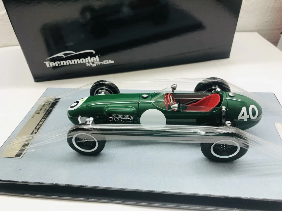 Lotus 12 Belgium GP 1958 #40 C. Allison Tecnomodel 1/18 - Immagine 3 di 4