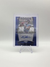 2025 CERTIFIED ELIC AYOMANOR ROOKIE SIGNATURE BLUE MIRROR AUTO 21/50 RSI-EAR