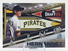 2025 Bowman Draft Seth Hernandez Bowman Draft Night #BDN-5 Pittsburgh Pirates