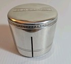 VTG Haverford Salisbury Pewter ROLLED STAMP HOLDER or Trinket Box W/ Lid — photo 3