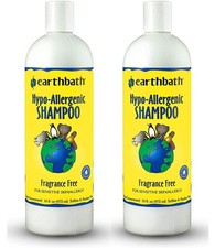 earthbath Hypoallergenic Dog Shampoo, Made in USA, 16 Oz (2 Pack)