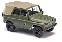 Busch 52114 - 1/87 / H0 UAZ 469, NVA Grenztruppen - Neu
