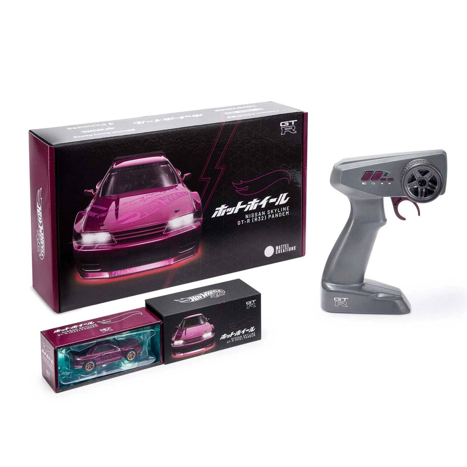 Mattel Creations Hotwheels R/C 1:64 Nissan Skyline R32 Pande