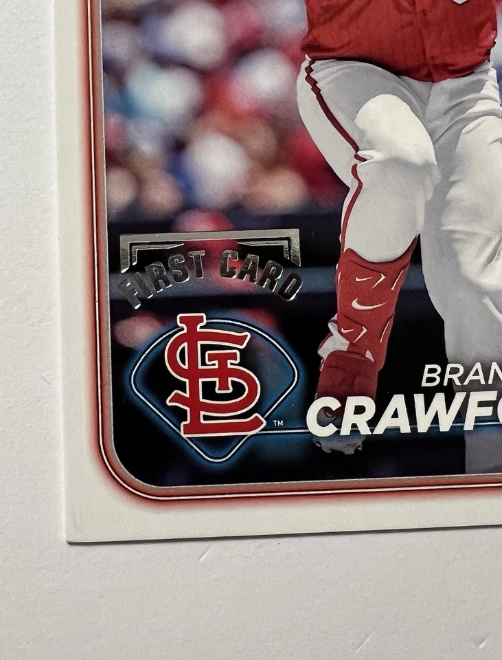 2024 Topps Update Series - Brandon Crawford First Card 1/1 SSP - Image 3 of 4