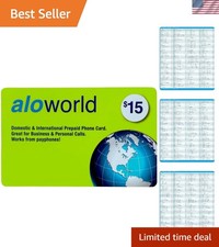Quality Prepaid Card - 415 Minutes for International & Domestic Calls