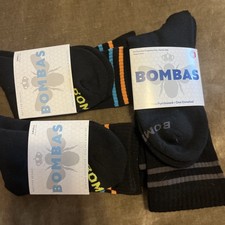 3 Pairs NWT Bombas Ankle Socks Extra Small Fits Kid Sizes 1-6 
