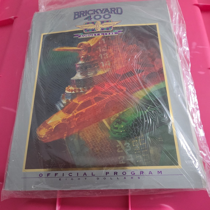 Brickyard 400 1995 Vintage Original Official Program Indianapolis Motor Speedway